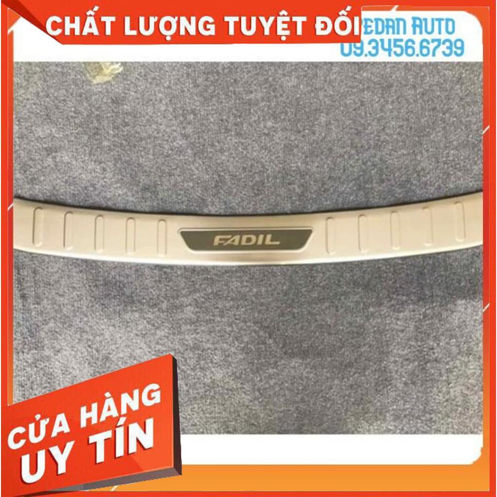 Chống trầy cốp trong và ngoài Vinfast Fadil 2019 inox