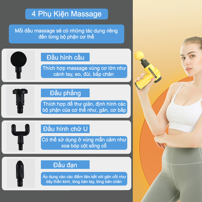 Máy Massage Toàn Thân Cầm Tay. Máy Mát Xa Cao Cấp G.Duck Kid