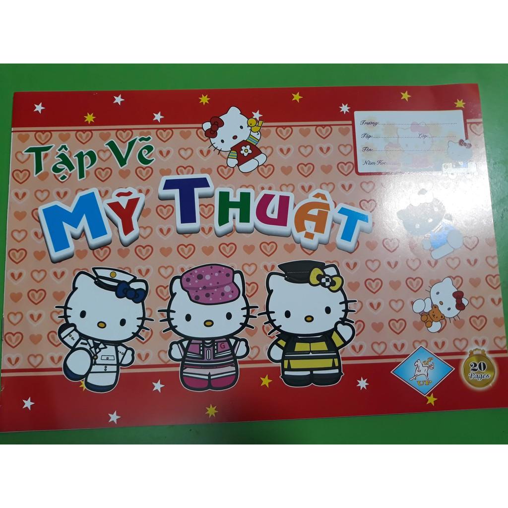 TẬP VẼ MỸ THUẬT GIẤY A4