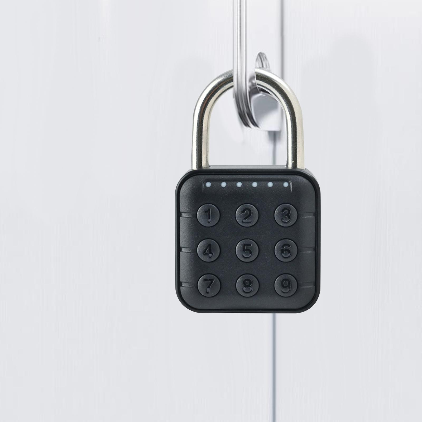 Fingerprint Padlock Intelligent Combination Padlock for