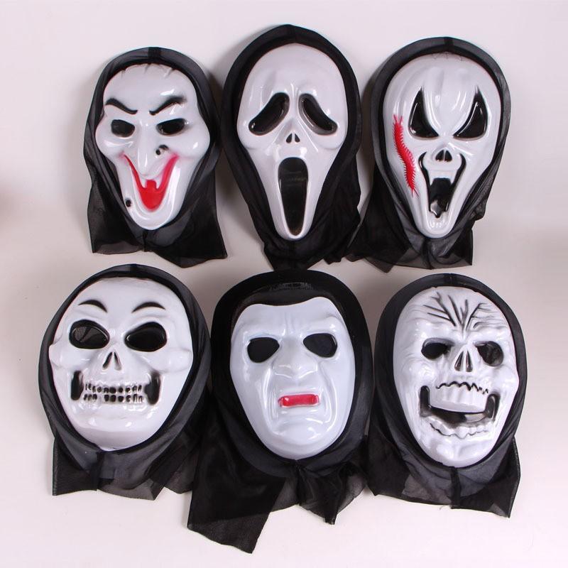 MẶT NẠ MA HALLOWEEN/HÓA TRANG COSPLAY SÁT NHÂN/GHOST/- Mặt nạ Ghost Face hóa trang Halloween có vải trùm đầu