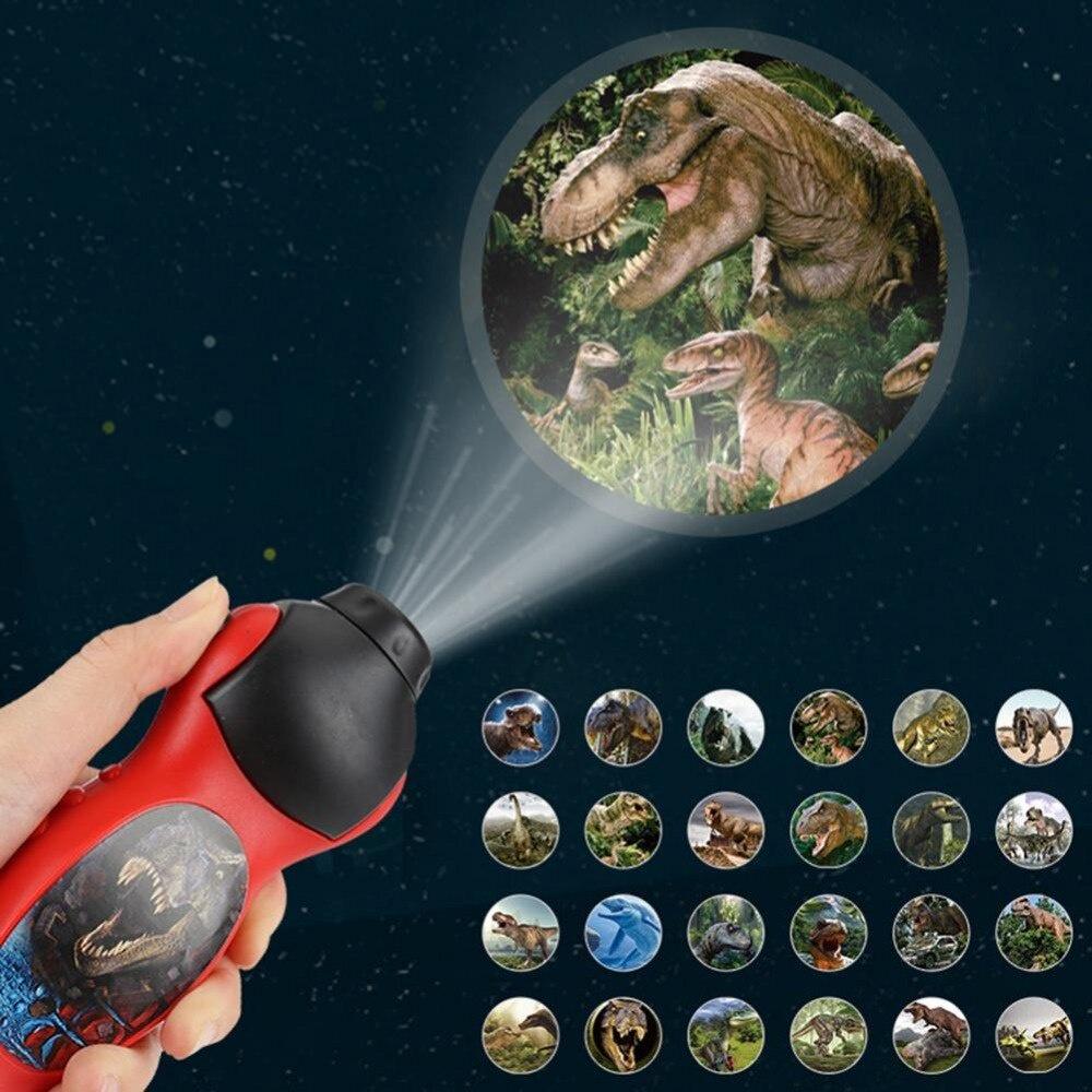 Đèn Pin Chiếu Hình Cho Bé 24 Chú Khủng Long Thời Tiền Sử Giáo Dục Trí Tuệ Phát Triển Não Bộ Kể Chuyện Cho Bé