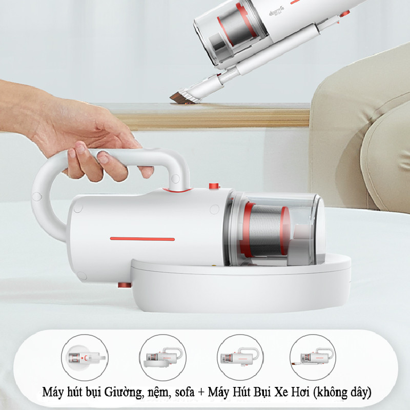 Máy Hút Bụi Giường Nệm, Sofa, Chăn Mền, Xe Hơi (không dây) - Hàng Chính Hãng