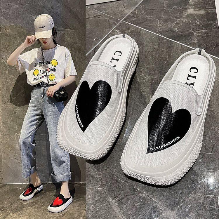 Giày Thể Thao Vải Bạt Thời Trang Hàn Cho Nữ