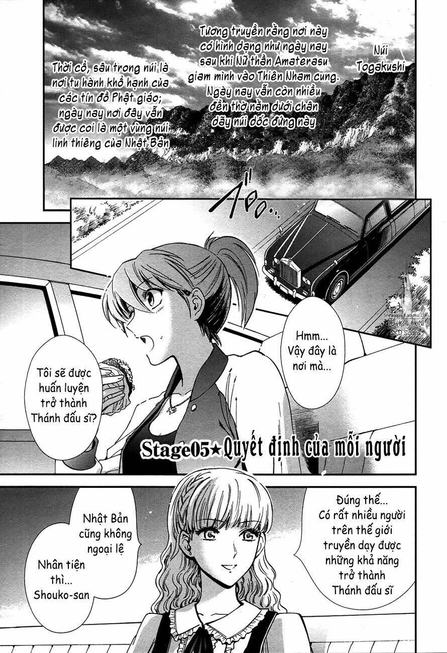 áo giáp vàng: nữ thánh đấu sĩ chapter 5 4