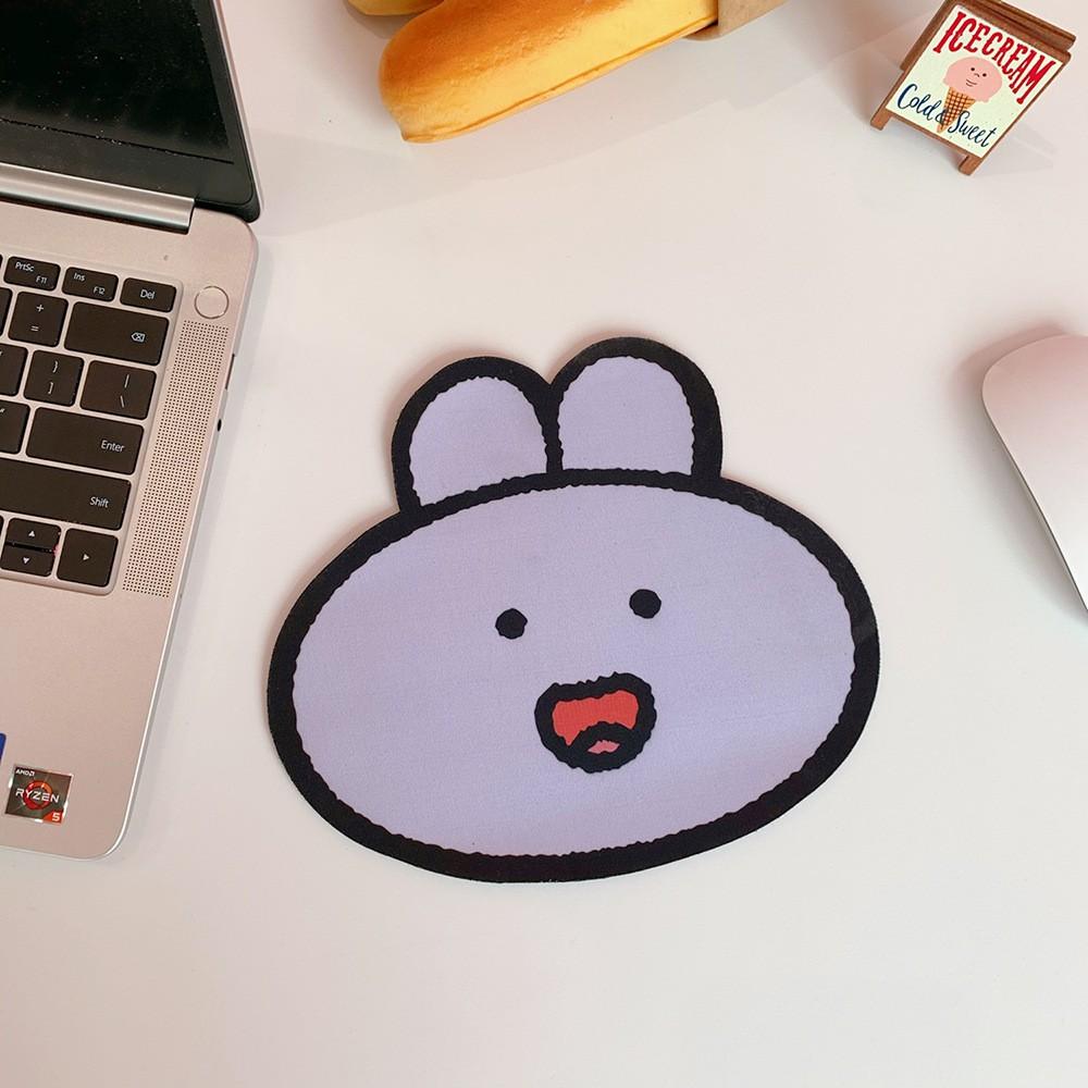 Miếng lót chuột gaming hoạt hình cute cao su cỡ lớn kích thước 21cm, tấm pad chuột máy tính, đế bàn lót chuột rẻ Sagopy