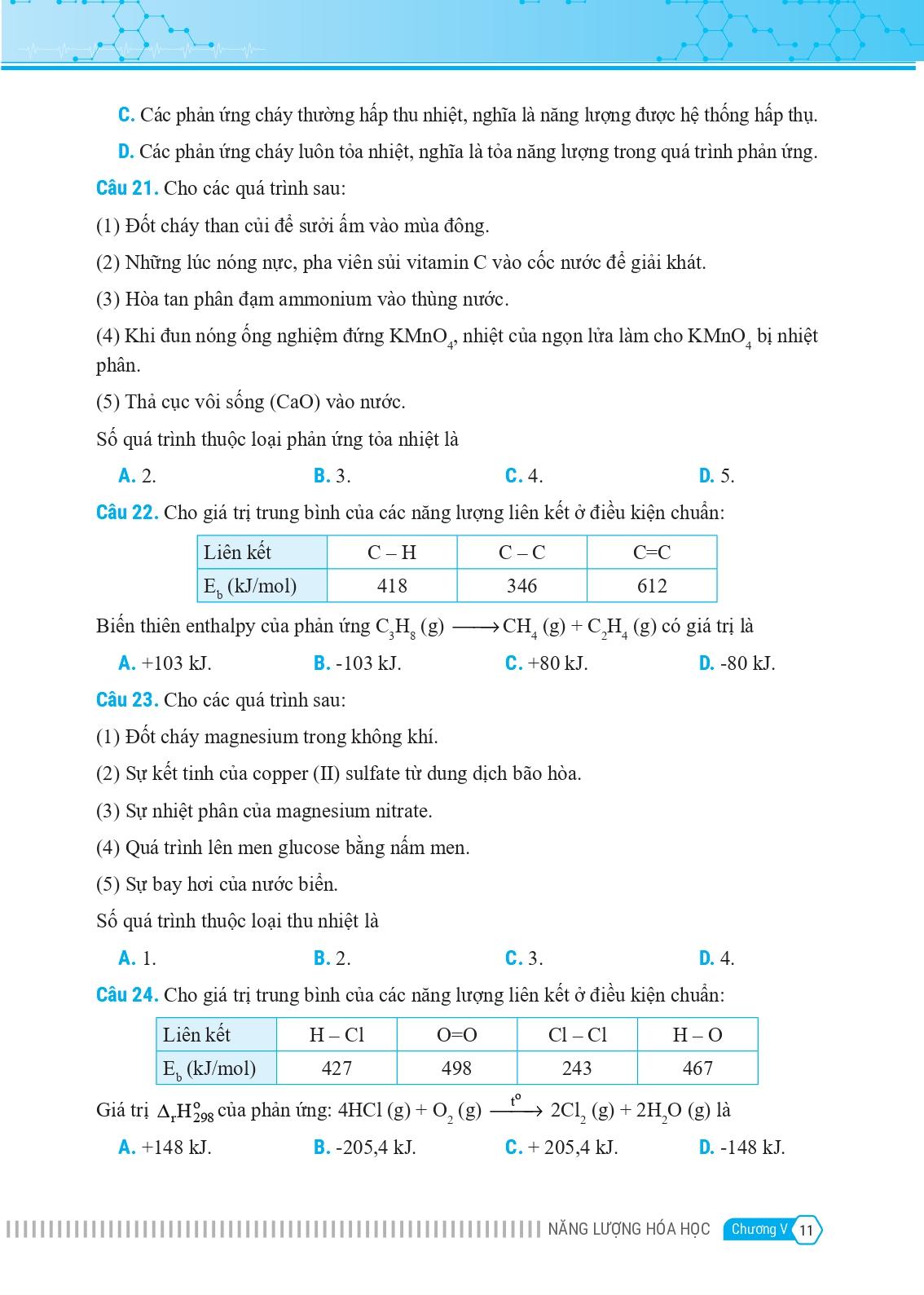 Bài Tập Bổ Trợ Nâng Cao Kỹ Năng Hóa Học Lớp 10 - Tập 2