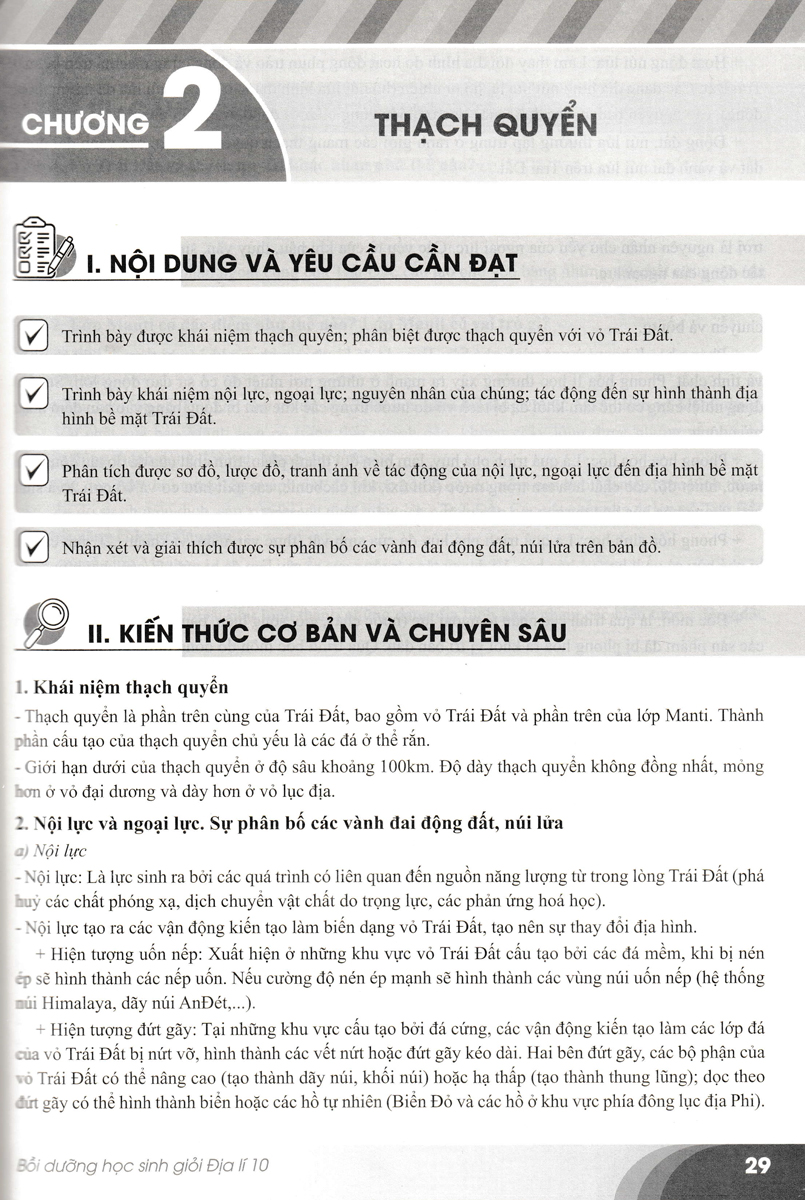 Bồi Dưỡng Học Sinh Giỏi Địa Lí 10 (Biên Soạn Theo Chương Trình GDPT Mới - ND)