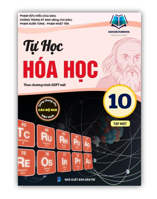 Sách - Combo Tự học hóa học 10 - tập 1 + 2 theo chương trình GDPT mới (TH)