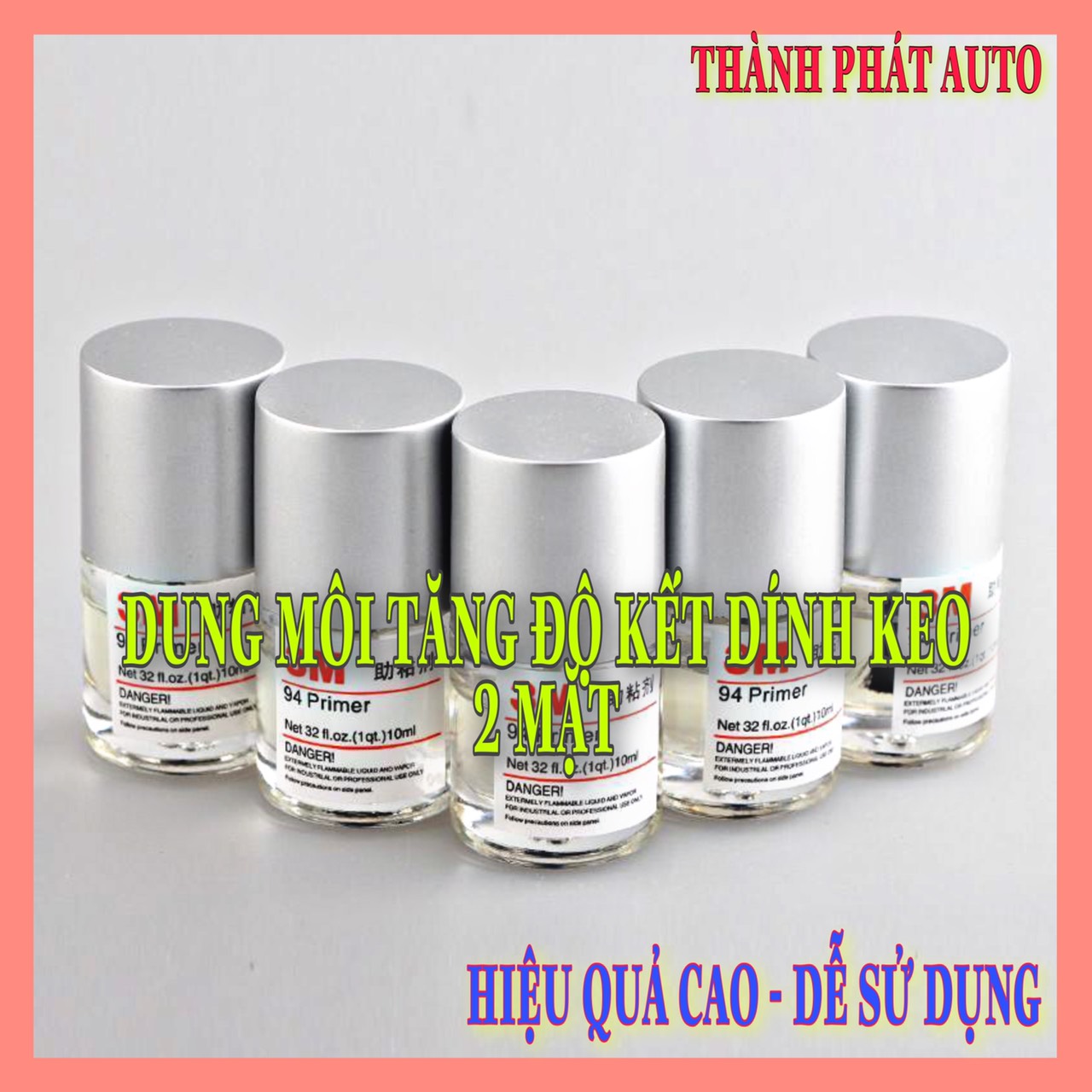 Hỗn hợp dung môi hỗ trợ tăng độ kết dính cho băng keo hai mặt