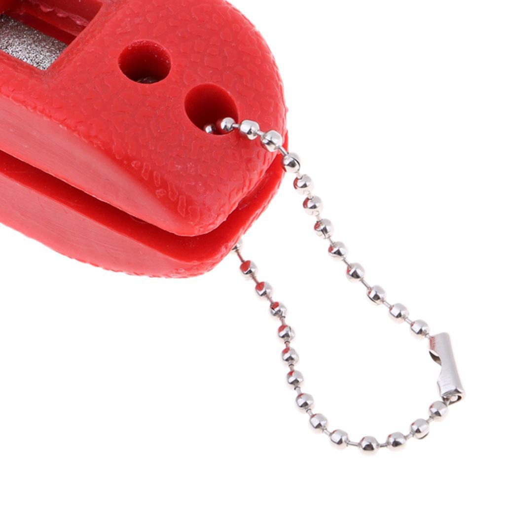 Skate   with Carry Pouch for Hockey Player/Avid Skater Red