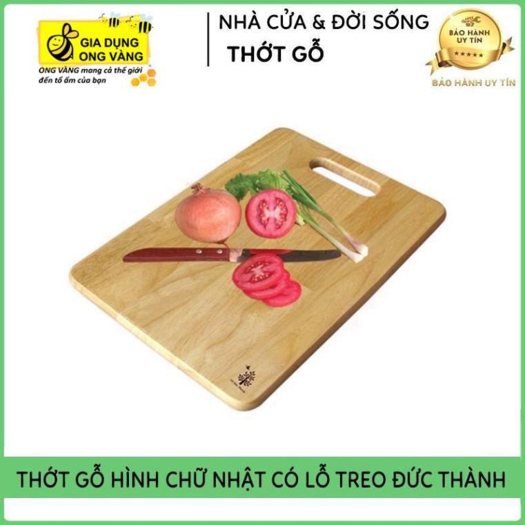 Thớt Gỗ Nhà Bếp Đức Thành, Kháng Khuẩn, Khử Mùi, Tiện Dụng Cho Căn Bếp Nhà Bạn