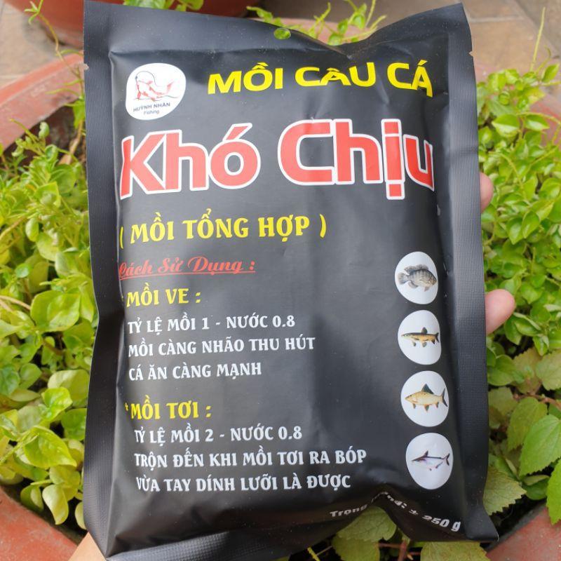 COMBO 2 gói Mồi câu cá Khó Chịu ,Cám Khó Chịu (250gram)