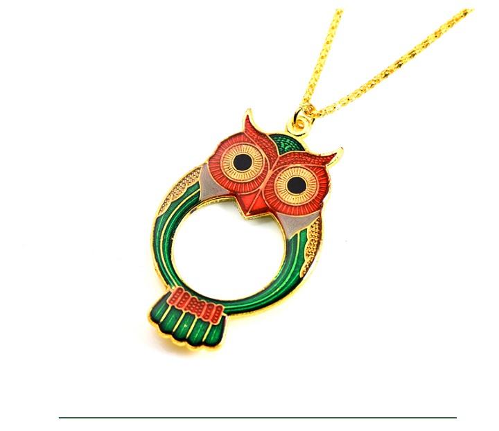 Kính lúp mini có dây đeo cổ phóng đại 10X cao cấp siêu rõ nét