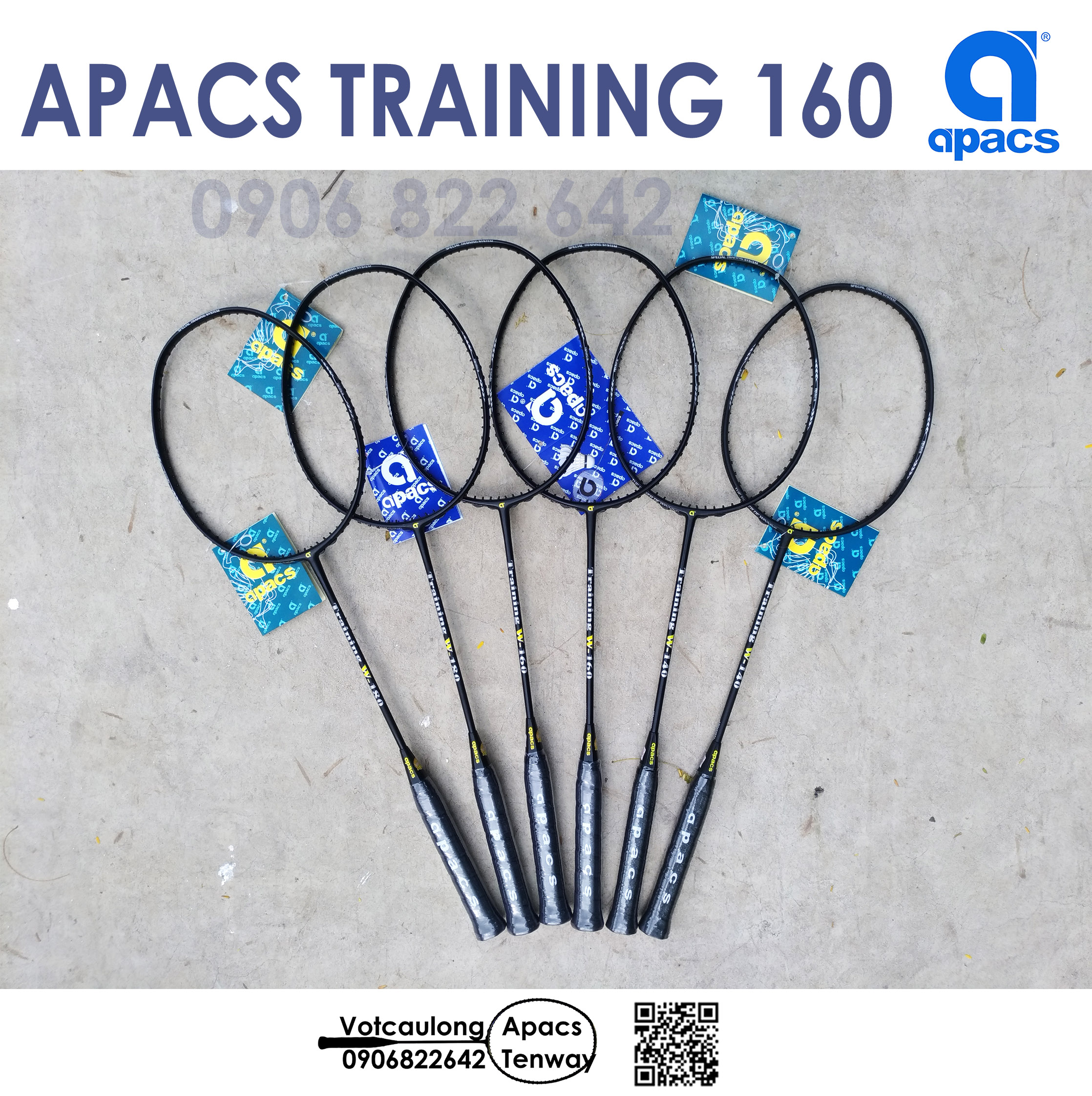 Vợt cầu lông Apacs Training 160gr - vợt tập sức mạnh
