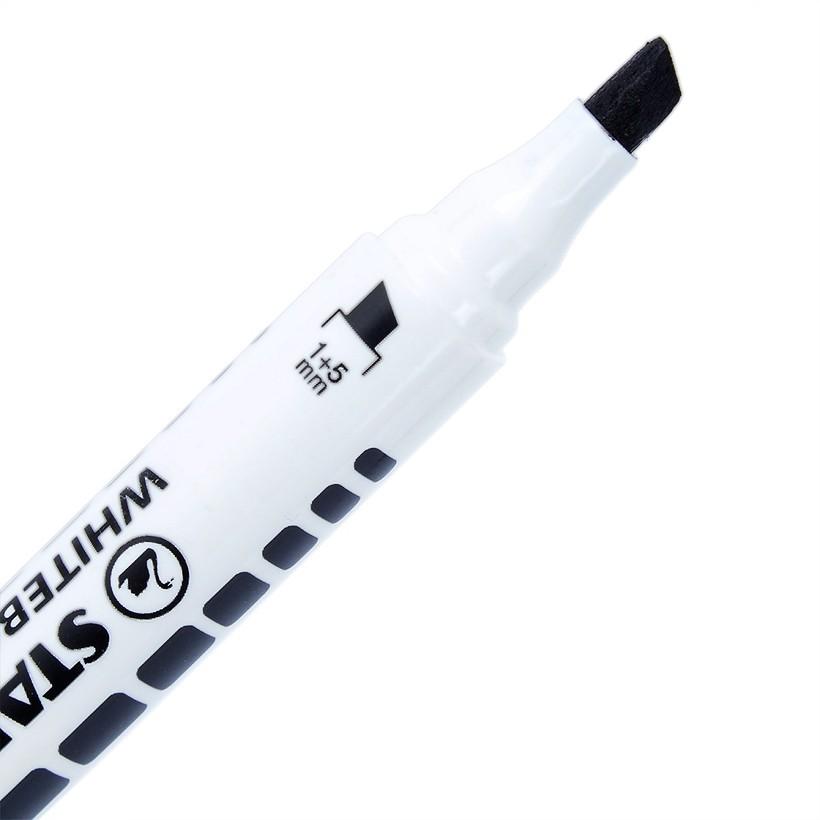 Bộ 6 Bút viết bảng đầu vuông STABILO plan WHITEBOARD MARKER (WM643-6C)