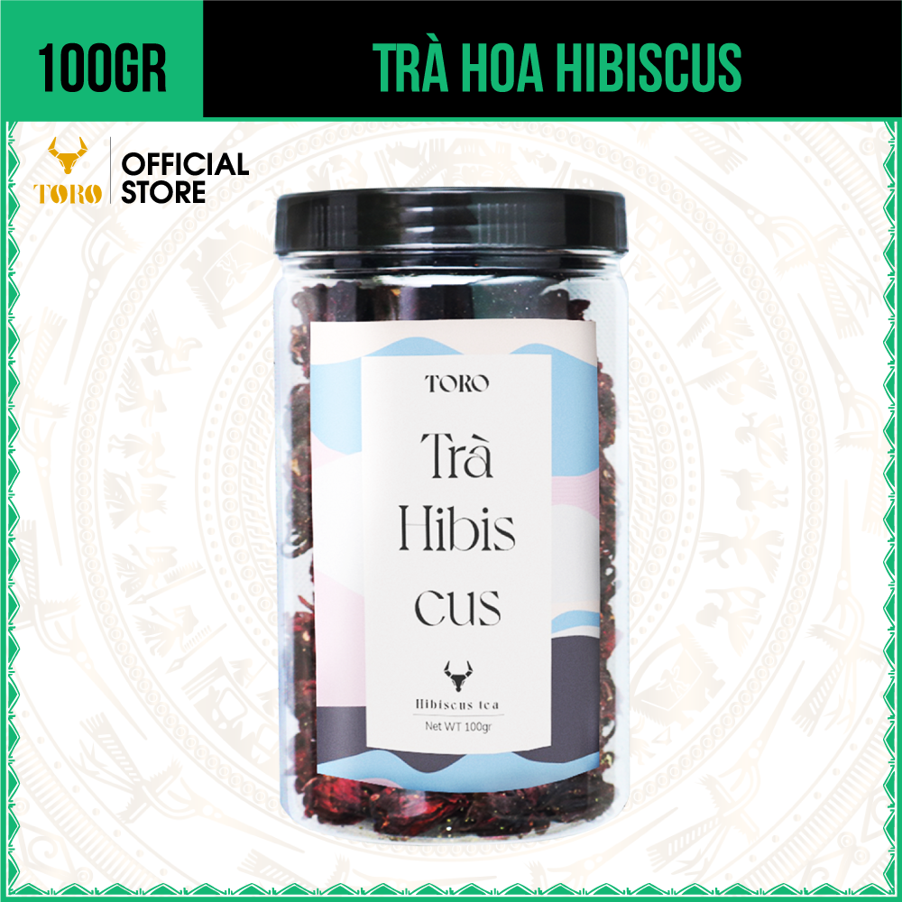 [100GR] Trà Hoa Hibiscus Toro 100% Thiên Nhiên | TORO FARM