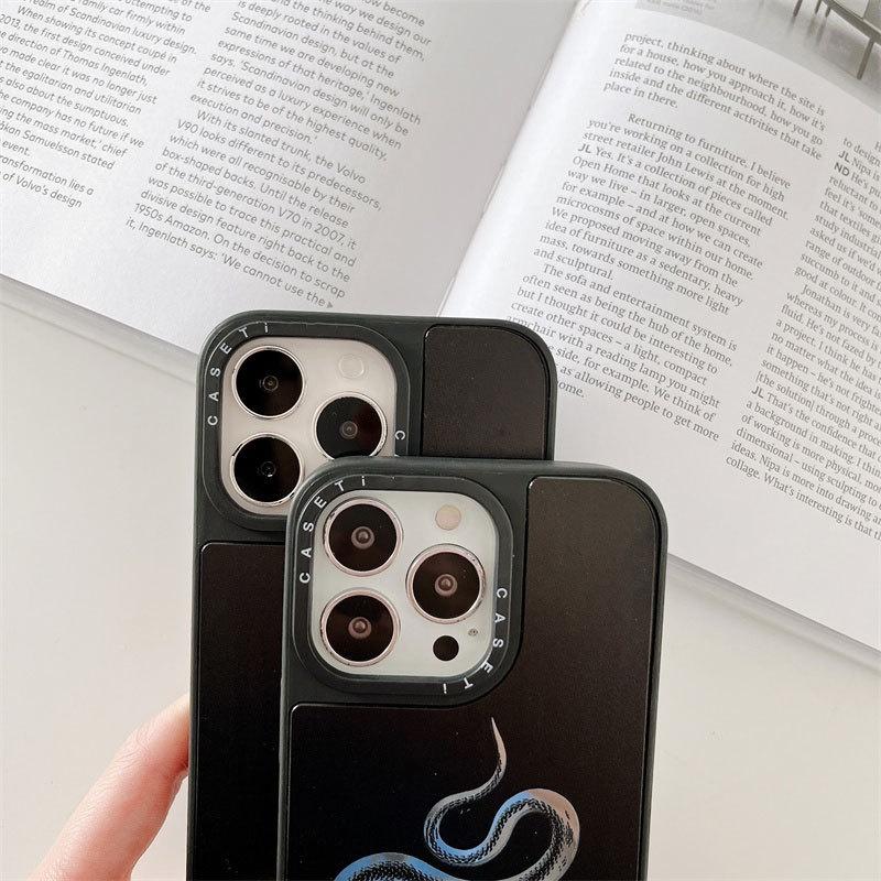 Ốp Lưng Cho Iphone 14 Pro Max / 14 Pro / 13 Pro Max / 12 Pro Max Black Paris Cực Ngầu