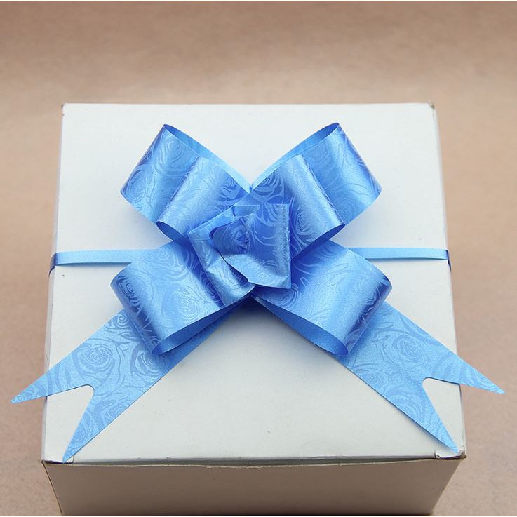 NƠ RÚT GÓI QUÀ 5CM DÀI 71CM TRANG TRÍ HỘP QUÀ GIỎ QUÀ