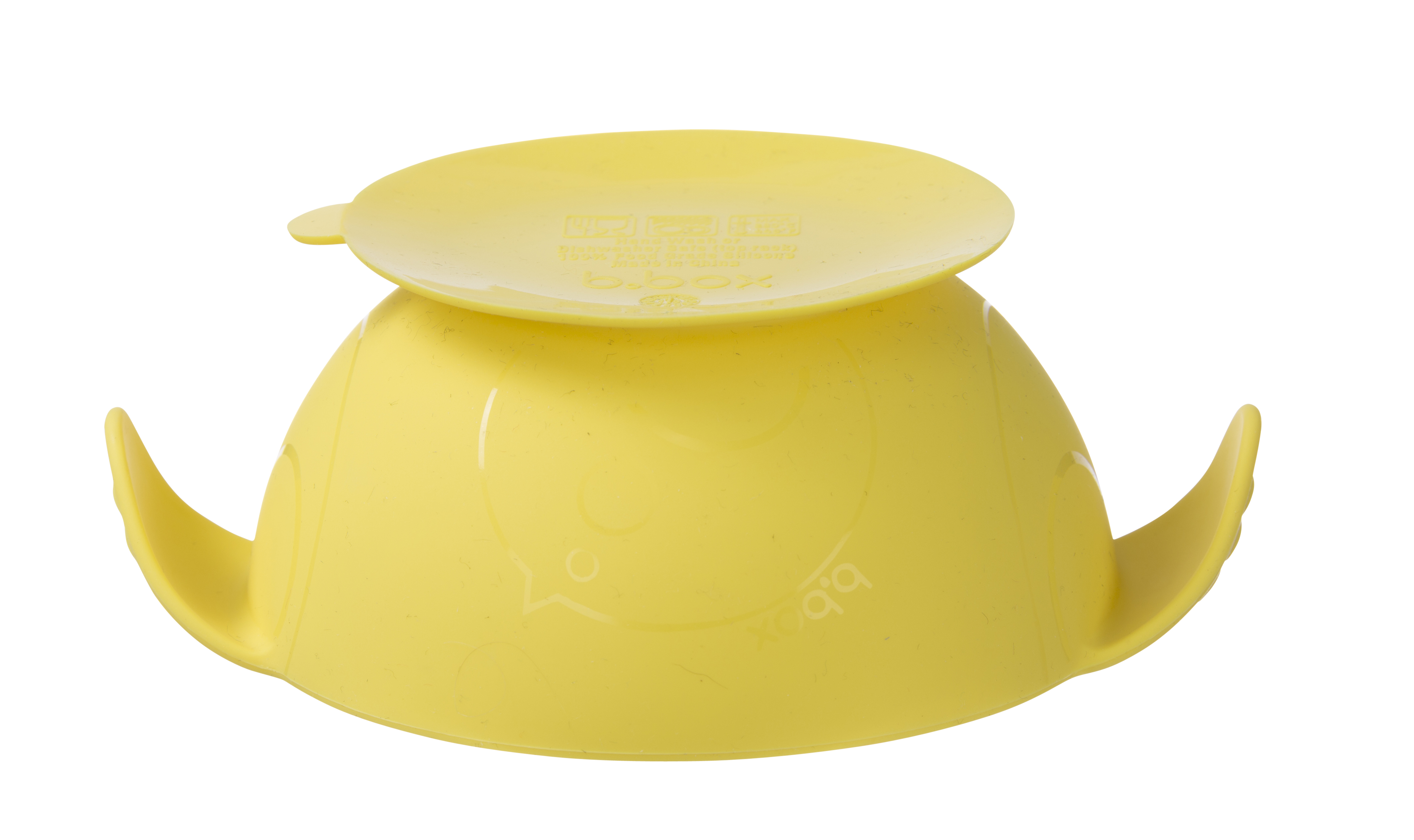 BỘ CHÉN CHỐNG TRƠN VÀ MUỖNG BBOX CHO BÉ TẬP ĂN DẶM - MÀU VÀNG CHANH
