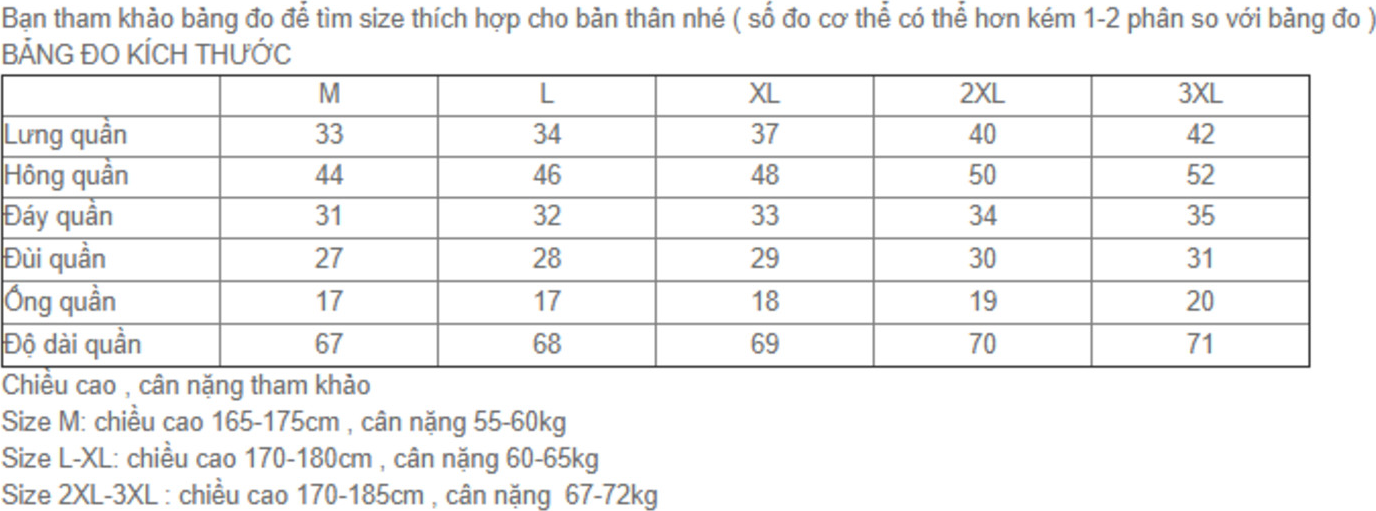 Quần 7 phân với thiết kế đơn giản đầy năng động