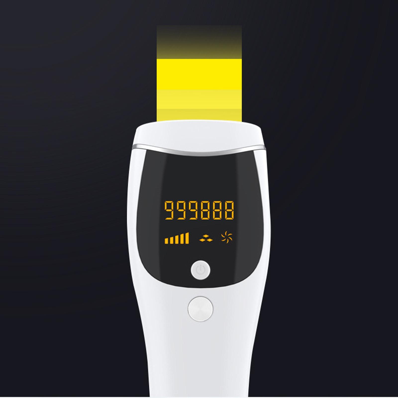 Painless Flashes Epilator Ice Cooling Hair Removal Machine for Men Women