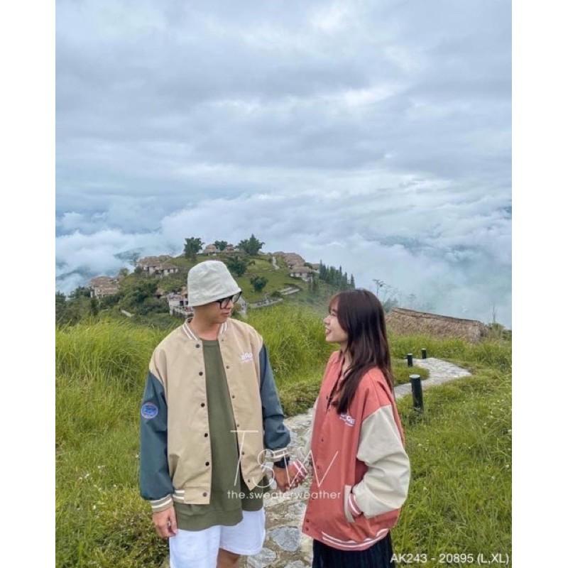 Áo Khoác Nam Nữ Dù 2 Lớp Cao Cấp Chất Siêu Đẹp Bomber Jackets Gió Nam Nữ THÊU BADGE