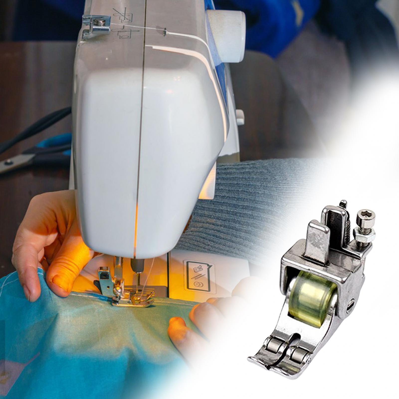 Industrial Sewing Machine Presser Foot Narrow Zipper Foot Durable Accessory Lockstitch Easy to Use Steel Presser Foot for Sewing Machine