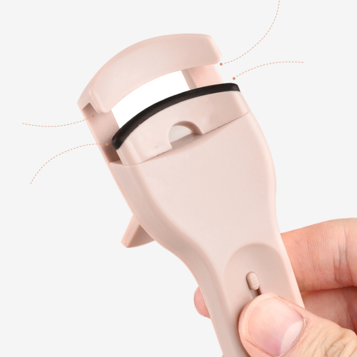 Bấm mi kèm chổi chải mày Eyelash Curler