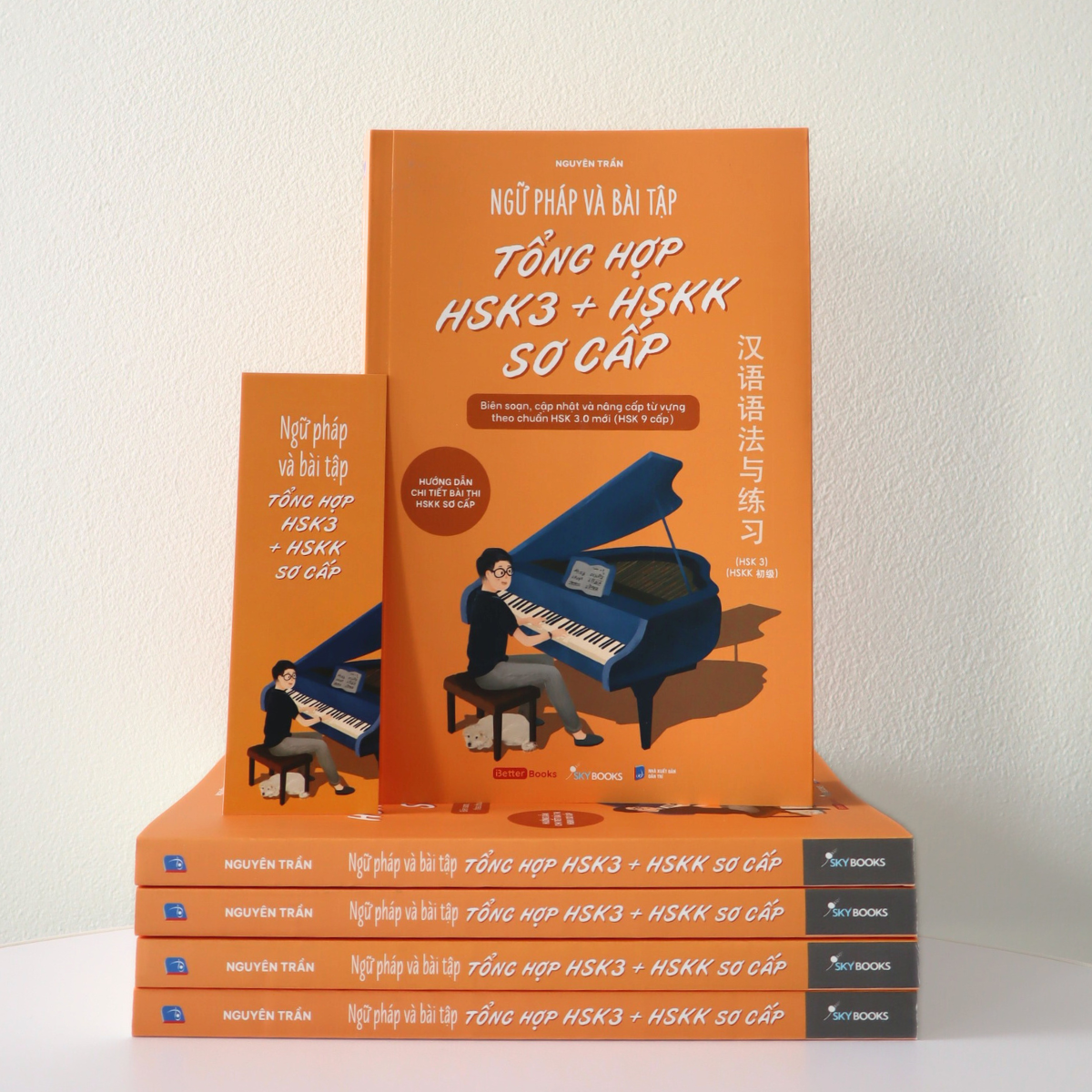 Sách - Ngữ Pháp Và Bài Tập Tổng Hợp HSK3 + HSKK Sơ Cấp