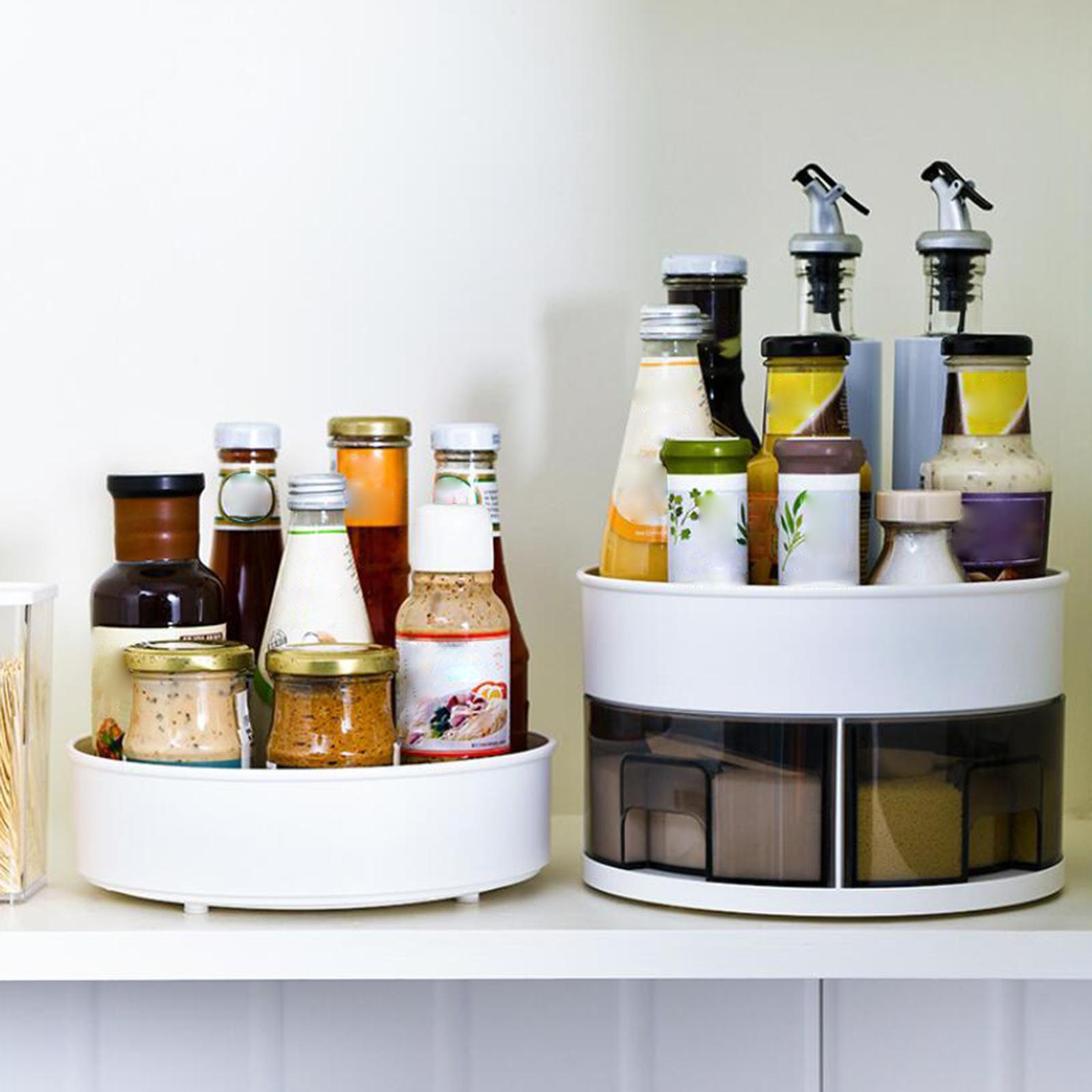 Turntable Organizer Cosmetic Storage Organizer