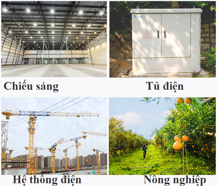 Bộ công tắc điều khiển từ xa 1KM bật tắt máy bơm nước công suất lớn 30A HT-6220ZRD có chức năng học lệnh