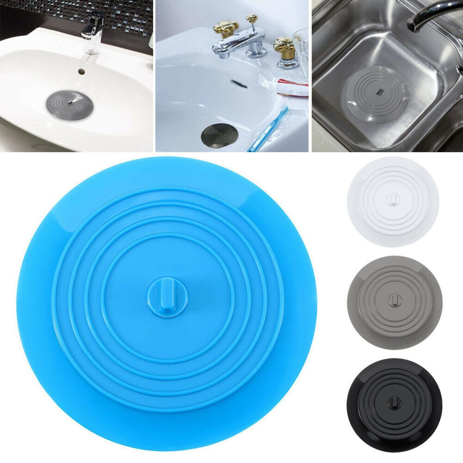 Silicone  Bathtub Drain Stopper Sealing Sink Stopper White