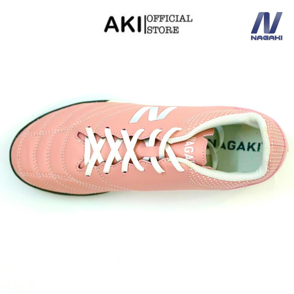 Giày đá banh nam cỏ nhân tạo Nagaki Eikou Hồng thể thao chính hãng bền đẹp - NE001