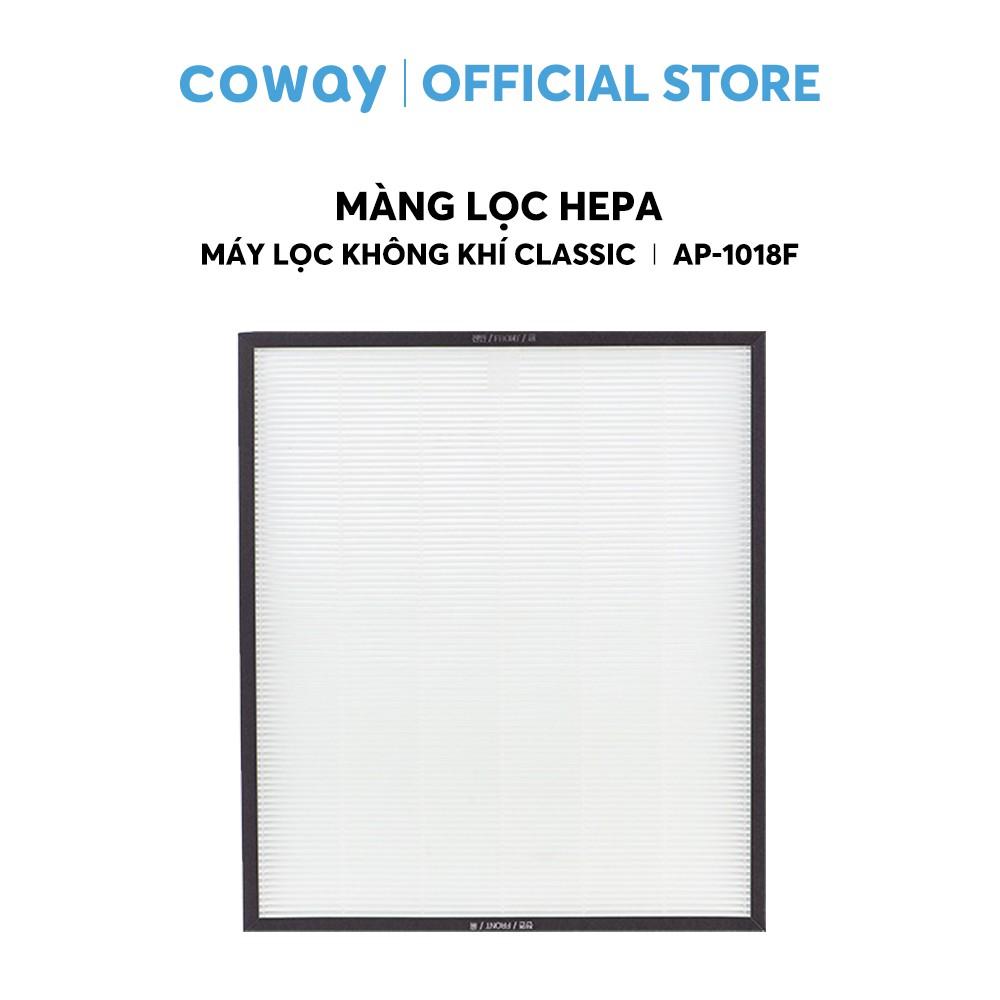 Màng lọc HEPA cho Máy lọc không khí Coway Classic AP-1018F - Hàng chính hãng