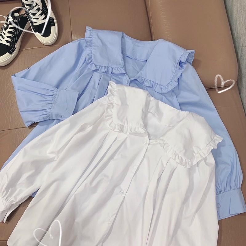 Sơ Mi Cổ Bèo Xinh Xắn