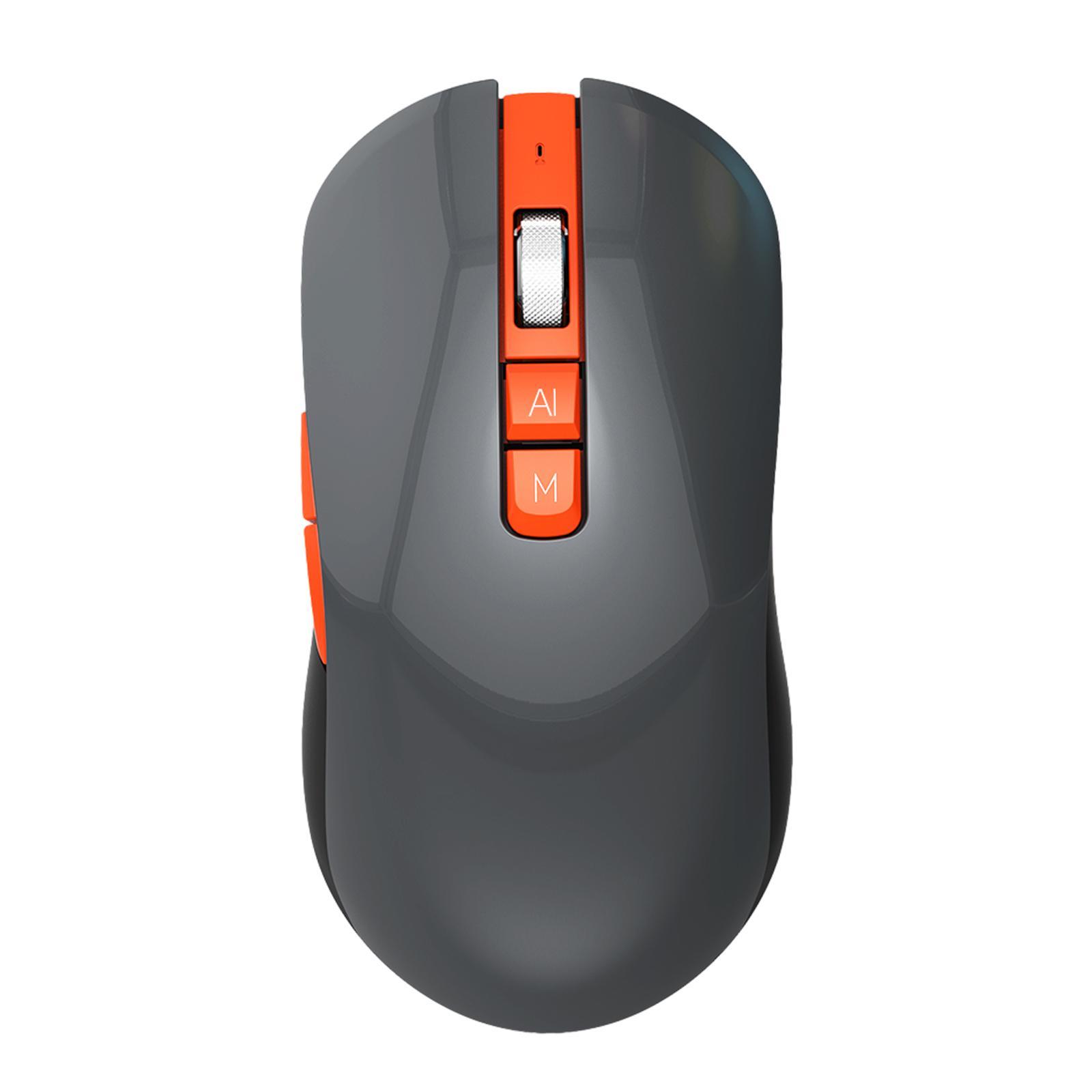 Cordless Mice ,Silent Mice Multi Language Auto Translate, Adjustable DPI Levels Dual Mode Mice Ergonomic Mice for PC Notebook Desktop Laptop