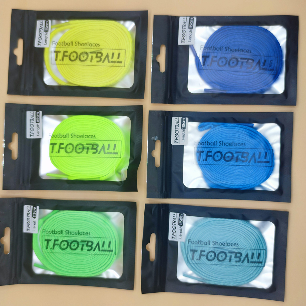 Dây Giày Đá Bóng T.FOOTBALL Mix Color Kết Cấu Dệt Mịn Chống Tuột 6mm