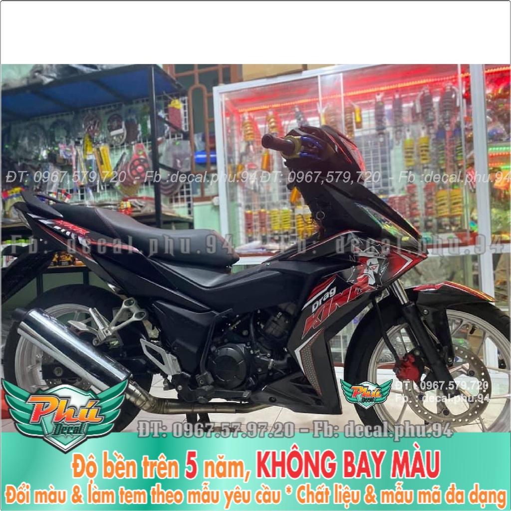 Tem Rời Winner King Drag đỏ đen