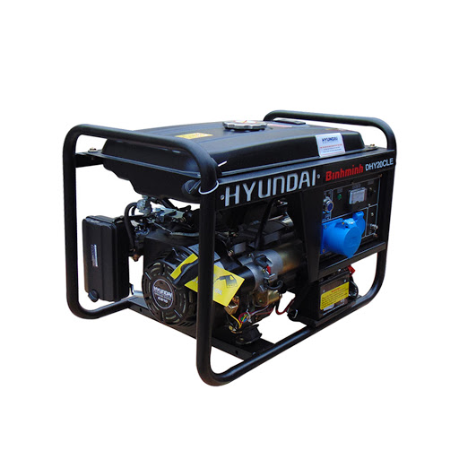 Máy Phát Điện Hyundai Chạy Dầu 1.7KVA-1.9KVA DHY20CLE