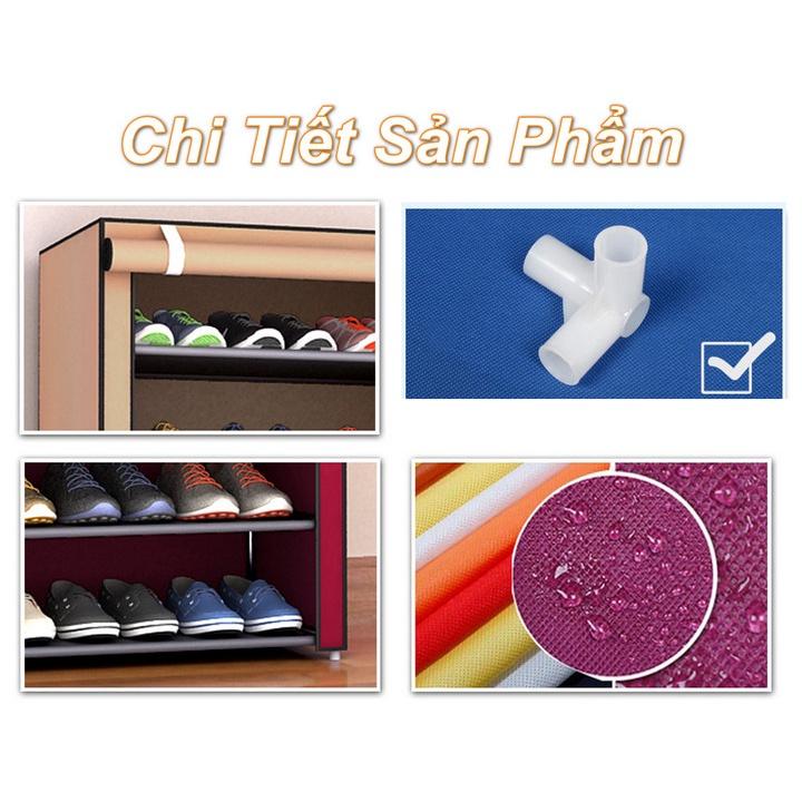 Tủ đựng Giày Dép 10 tầng 9 ngăn Clean Concept (Xám) - AsiaMar88