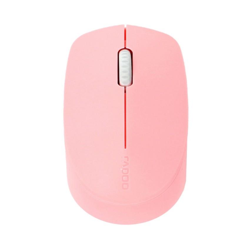 Chuột không dây bluetooth Rapoo M100 silent, chuột thiết kế chống ồn thích hợp cho sử dụng văn phòng
