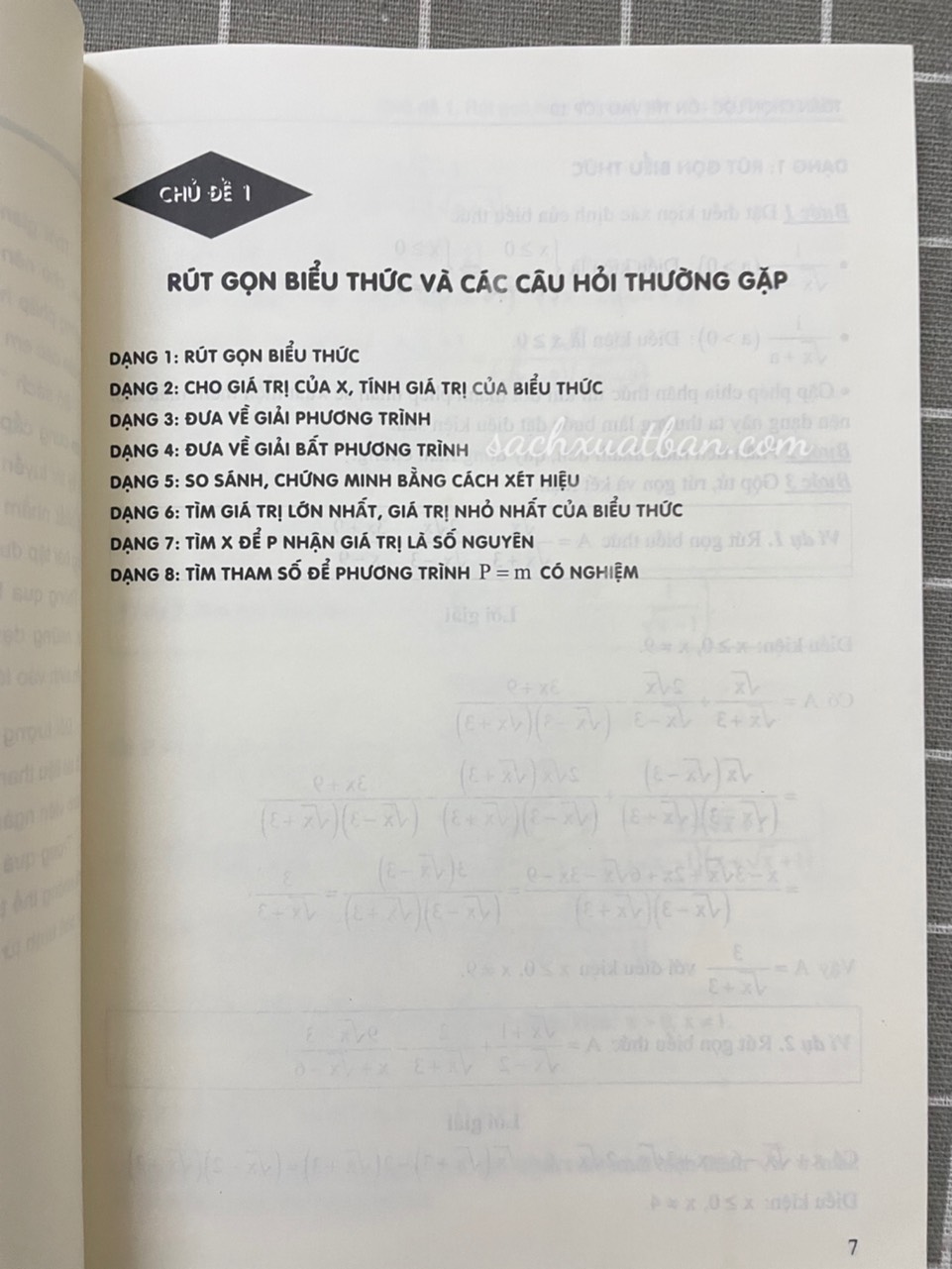 Sách Toán chọn lọc ôn thi vào lớp 10