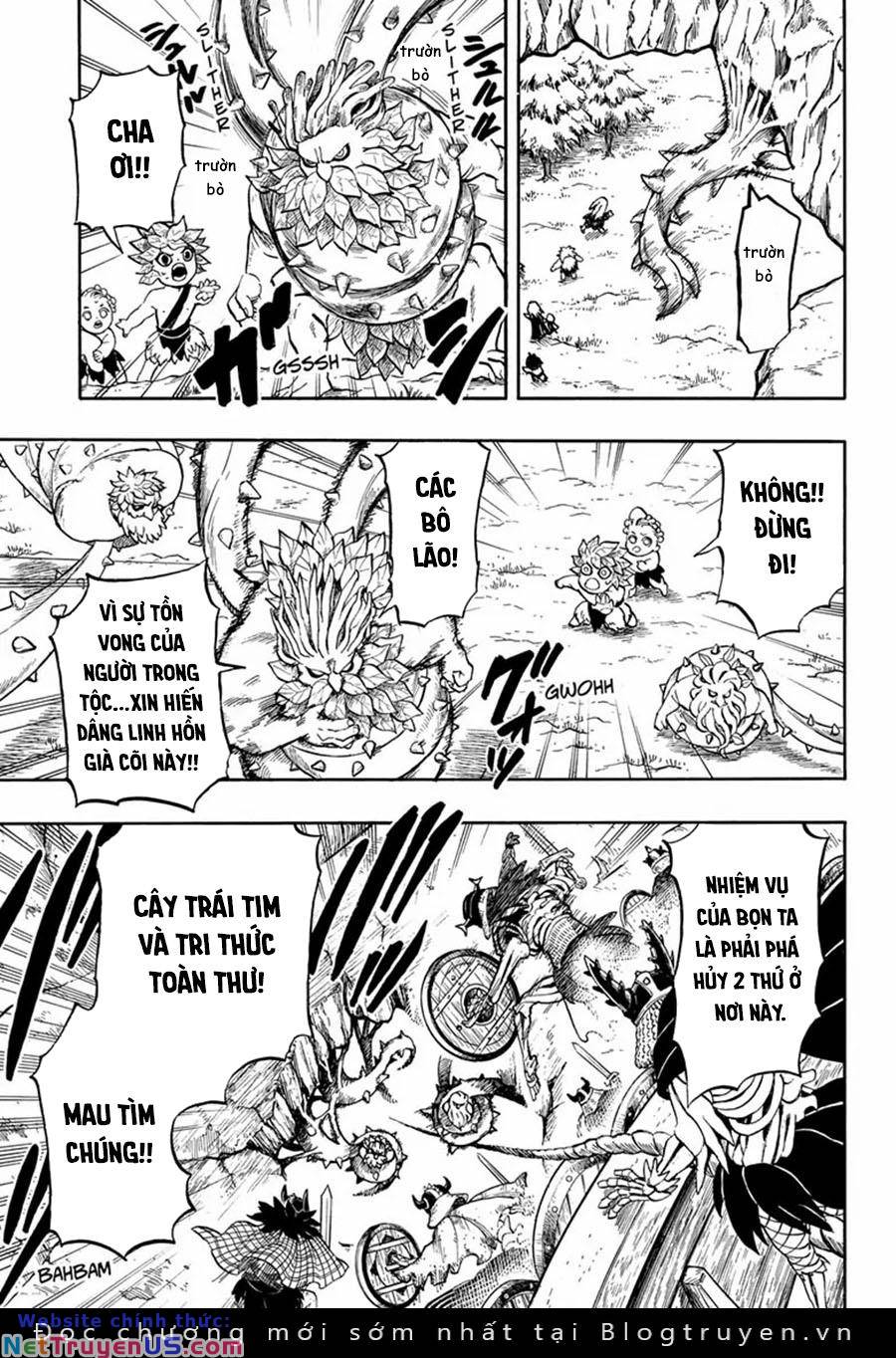 gill: "không ai có thể đánh bại ta khi ta dùng rìu!" chapter 11 14