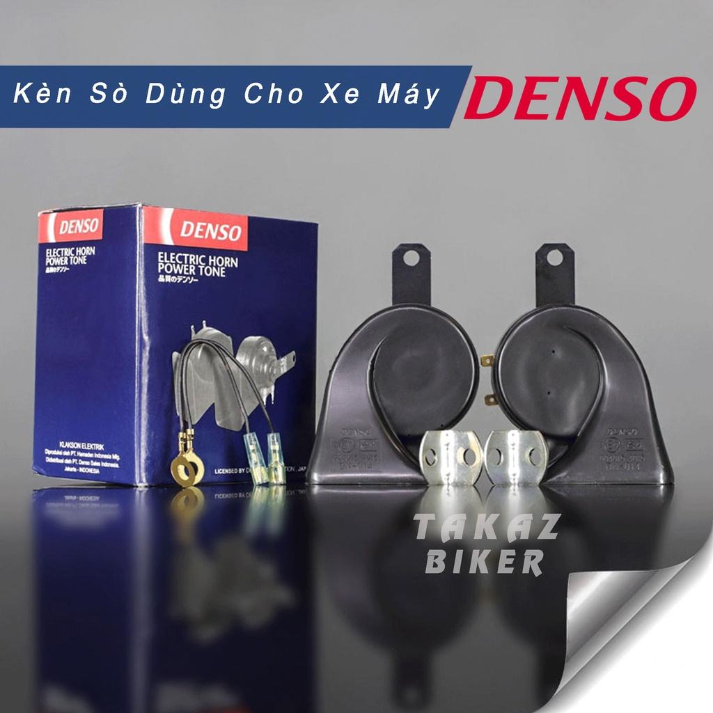 Cặp kèn Sò Denso 12V độ cho xe máy thích hợp nhiều loại xe máy