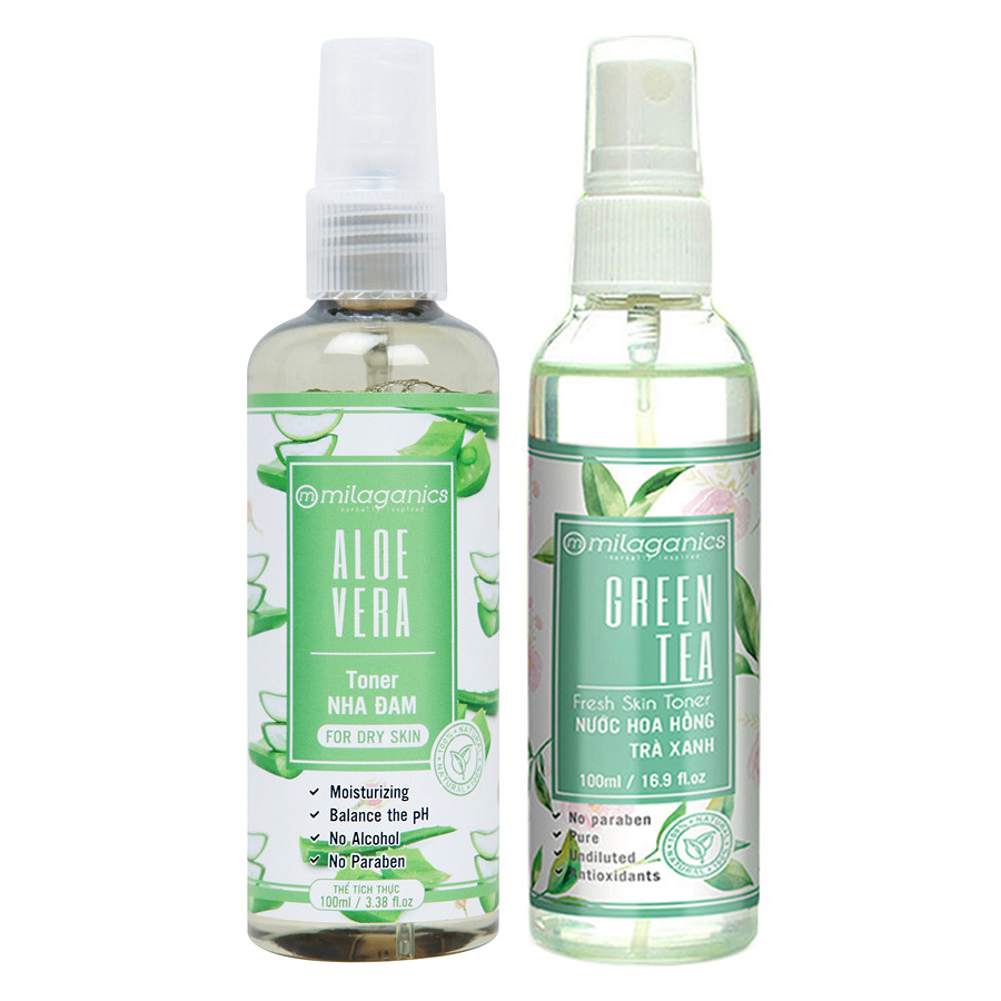 Toner Milaganics Nha Đam (100ml)