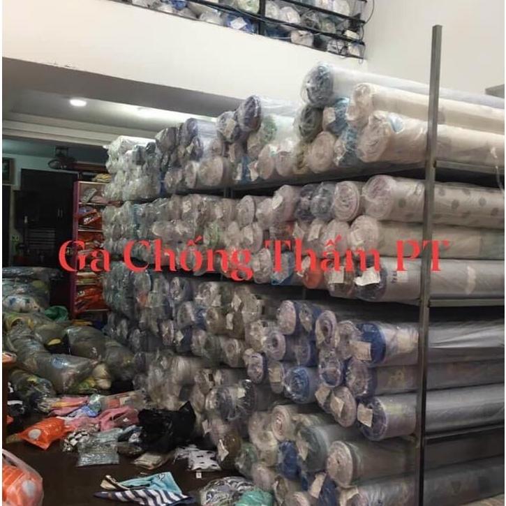 Bộ ga chống thấm kèm vỏ gối cao cấp chính hãng PT 100% cotton phủ nano kháng khuẩn