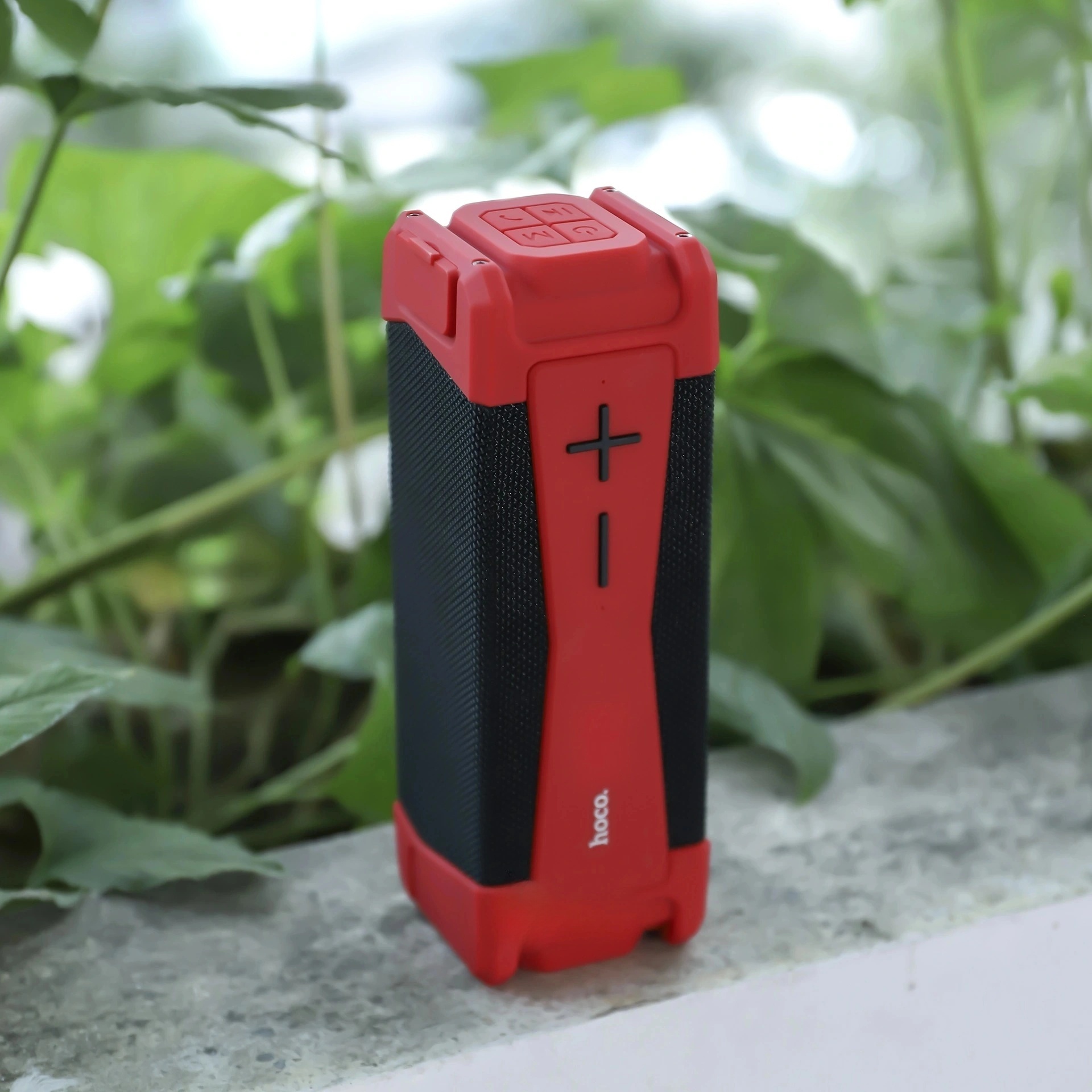 Loa bluetooth Hoco HC6 chống nước, công xuất 10W x2, âm thanh sống động, cắm thẻ nhớ TF, USB, dây AUX, nghe nhạc liên tục 6h - Hàng chính hãng