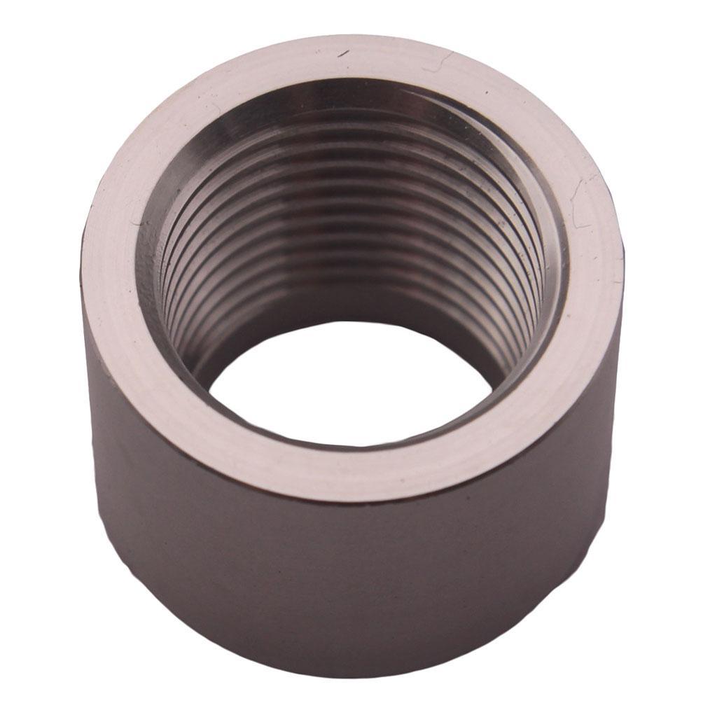 Aluminum 3/8" NPT Female Solid Weld-on Bung Adapter Universal
