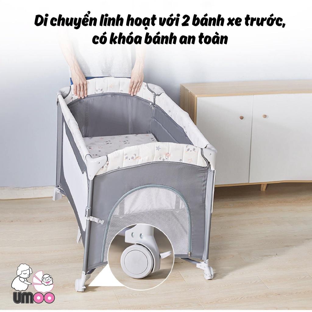 Giường cũi trẻ em đa năng Umoo UM-08108